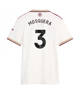 Günstige Arsenal Cristhian Mosquera #3 3rd trikot Damen 2025-26 Kurzarm